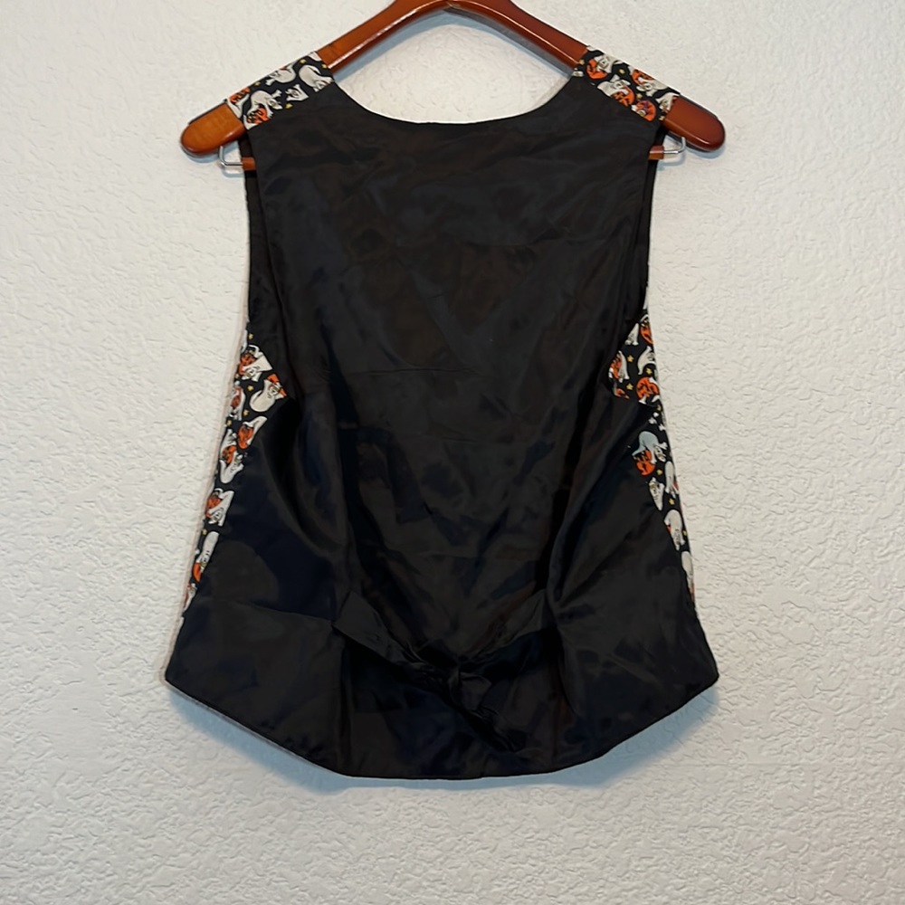 Vintage Capelli Halloween Ghosts Vest - Picture 5 of 9